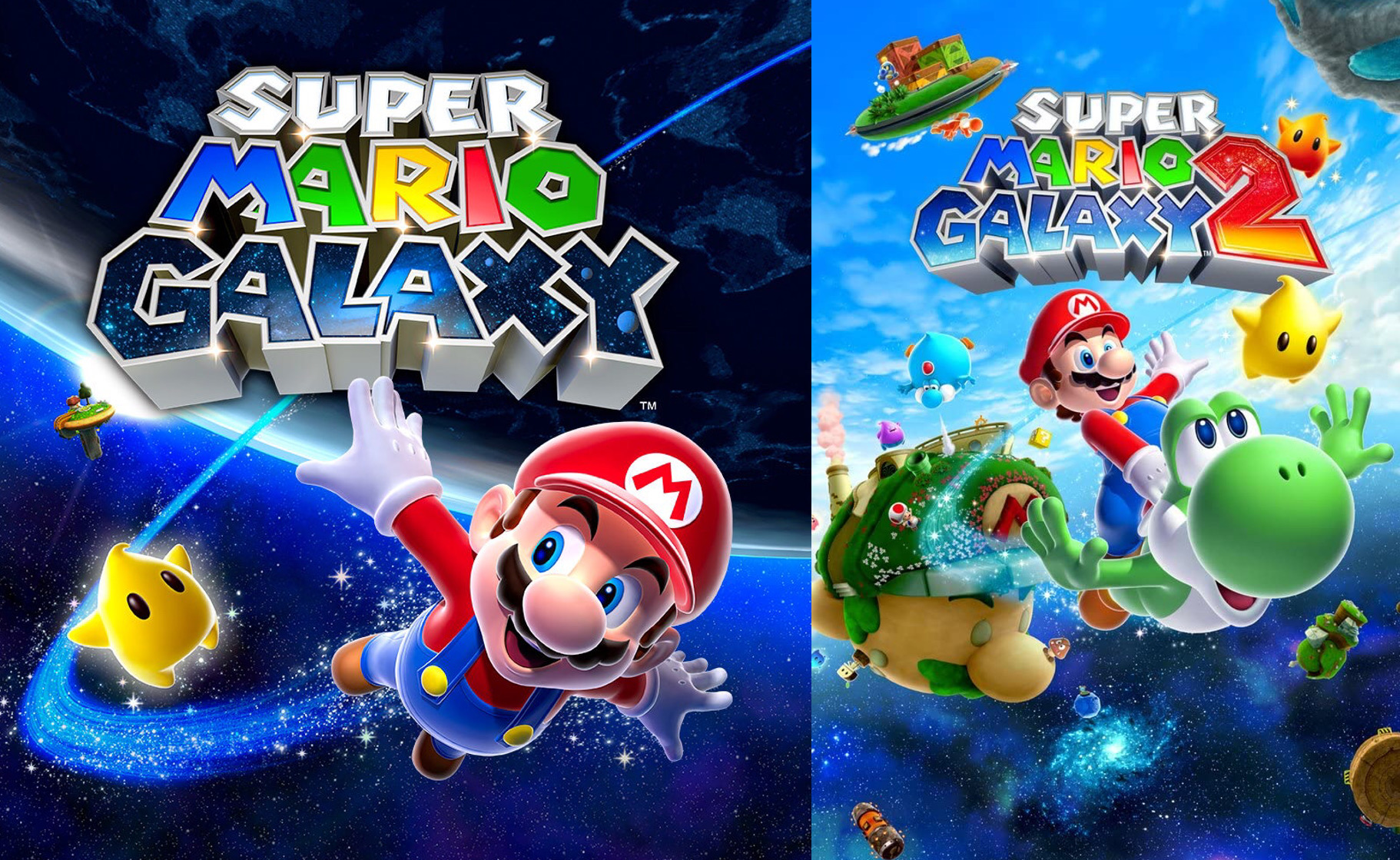 Super Mario Galaxy 1 & 2